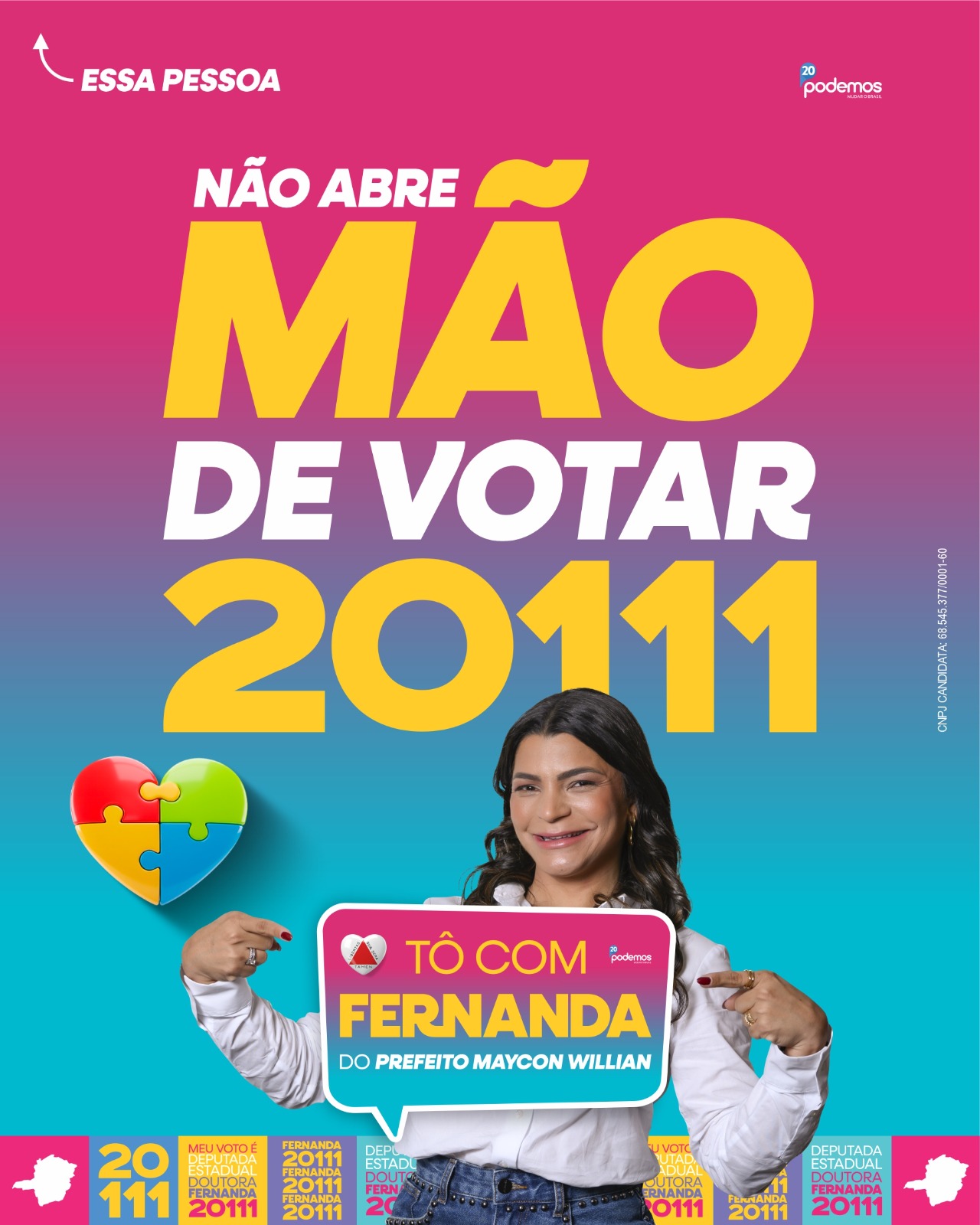 Arte de campanha 3 da Dra. Fernanda