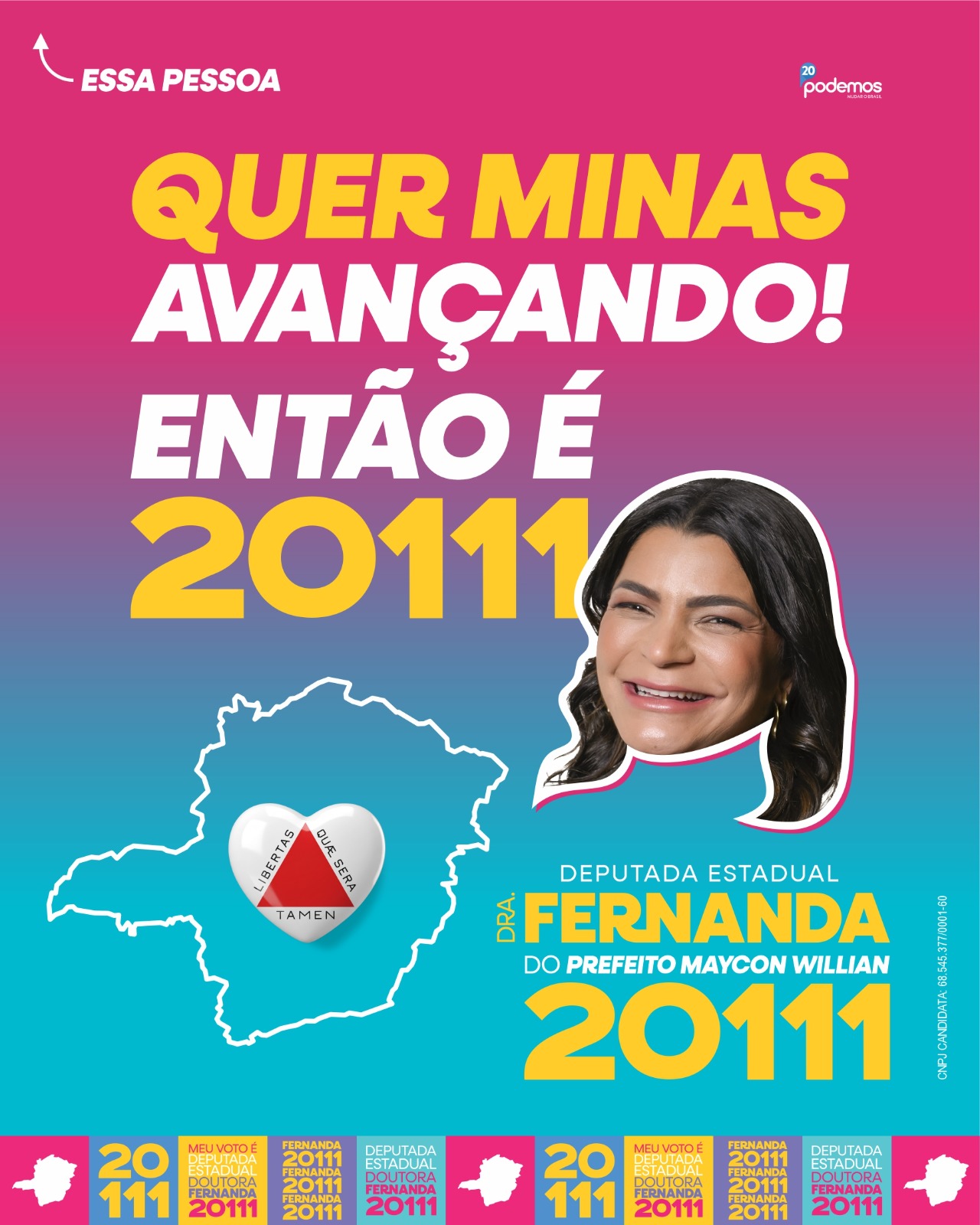 Arte de campanha 5 da Dra. Fernanda